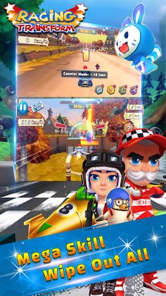 Racing Transform - Sky Race - Screenshot 3