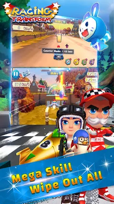 Racing Transform - Sky Race - Screenshot 3