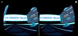 VR Neon Run - Screenshot 1