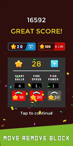 Brick Balls - Puzzle NonStop B - Screenshot 1