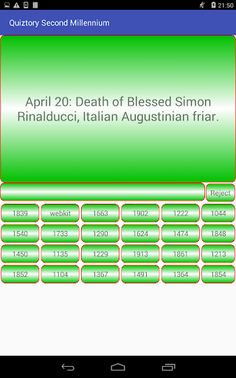 Quiztory Second Millennium - Screenshot 3