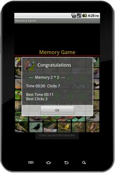 True Birds Memory Game - Screenshot 4