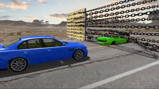 Chained Cars Stunt Racing Game - Screenshot 2