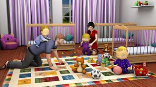 Mother Games 3D: Triplet Baby - Screenshot 1