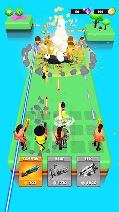 Merge and Shoot - Epic War - Screenshot 1