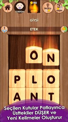 Falling Word Game - Screenshot 2