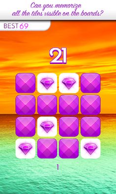 Brain game - Memory training f - Screenshot 2