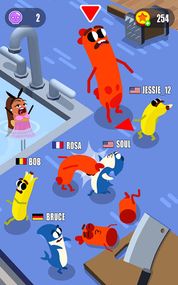 Sausage Wars.io - Screenshot 1