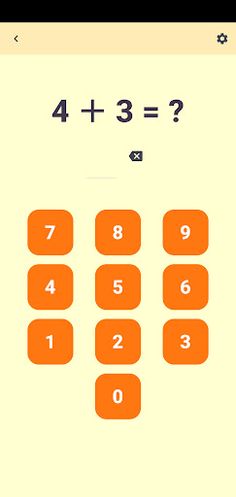 Math Game - arithmetic, number - Screenshot 2