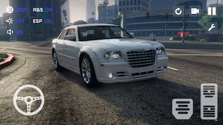 Drag Racing Chrysler 300C Game - Screenshot 1