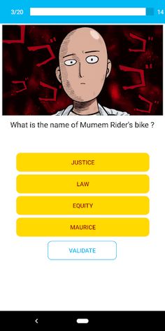 One Punch Quiz - Screenshot 1