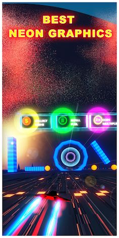 Chase The Sun 3D - Neon Racer - Screenshot 2