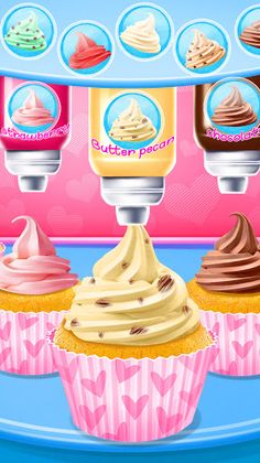 Ice Cream Cupcake Desserts - Screenshot 3