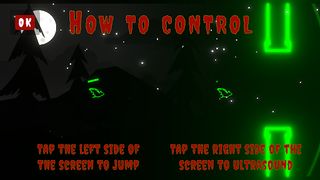 Flappy Bat - Midnight Flying - Screenshot 2