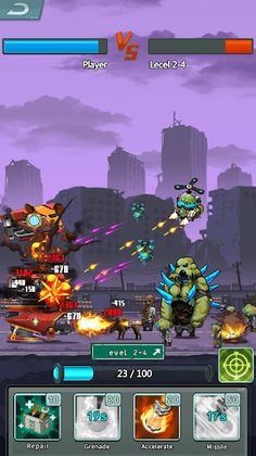 Robots Tower Battle - Screenshot 2