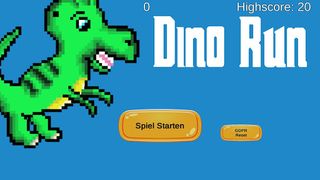 Pixel Dino Run - House Jumper - Screenshot 1
