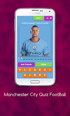 MANCHESTER CITY QUIZ FOOTBALL - Screenshot 1