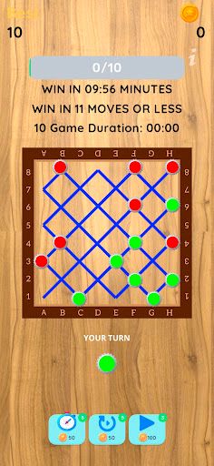 Dama - Checkers Puzzles - Screenshot 1