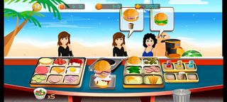 Burger Mania. На пляж. - Screenshot 3
