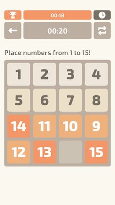 15 Puzzle: Classic Number Game - Screenshot 2