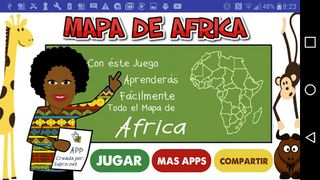 Juego del Mapa de Africa - Screenshot 1