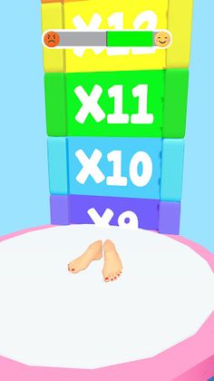 Feet Runner 3D - Screenshot 2