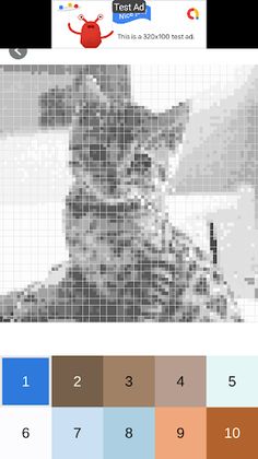 Cat Pixel Art - Screenshot 2