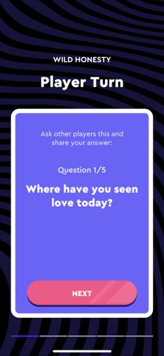 Wild Honesty: A Party Game for Deeper Conversations - Screenshot 3