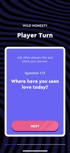 Wild Honesty: A Party Game for Deeper Conversations - Screenshot 3