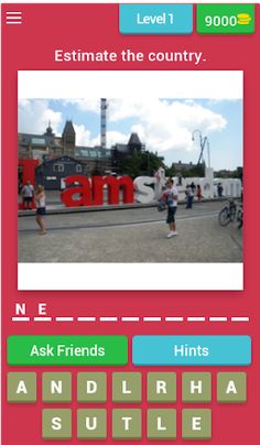 Guess The Country Word Trivia - Screenshot 1
