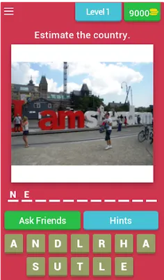 Guess The Country Word Trivia - Screenshot 1
