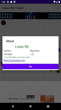 Lines 98 - The classic game - Screenshot 4