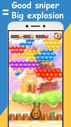 Rebbit Bubble Shooter Sniper - Screenshot 3