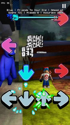 FNF Rainbow Friend Pibby Mod - Screenshot 2