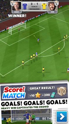 Score! Match - PvP Soccer - Screenshot 1