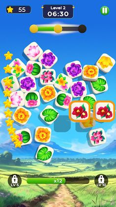 Flower Matching Hybrid - Screenshot 2