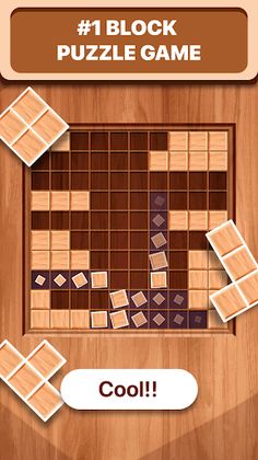 Wood Block - Puzzle game - Screenshot 1