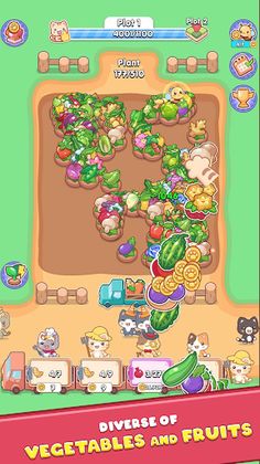 Kitty Farm Harvest - Screenshot 2