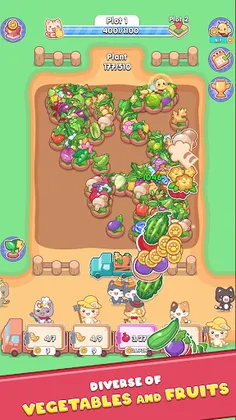 Kitty Farm Harvest - Screenshot 2