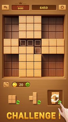 Wood Block Puzzle - Screenshot 2