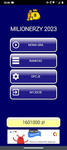 Milionerzy 2023 - Screenshot 1