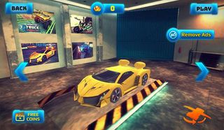Sports Flying Car 3d Games - Screenshot 1