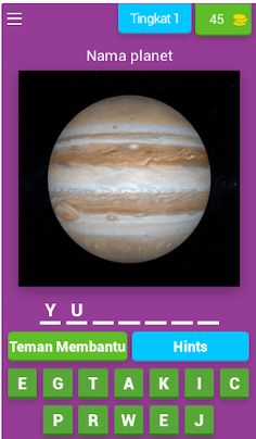 Tebak planet-planet tata surya - Screenshot 4