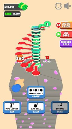 Hopping Balls - Screenshot 1