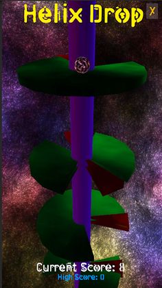 Helix Drop: 3D Ball Control. - Screenshot 1