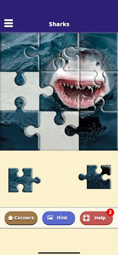 Shark Lovers Puzzle - Screenshot 1