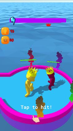 King Color Rush Run - Screenshot 1