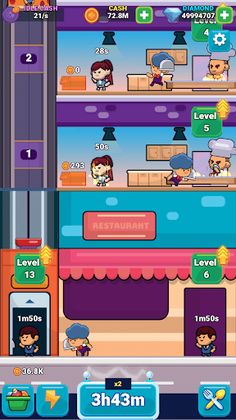 Manage The Restaurant- Idle - Screenshot 1