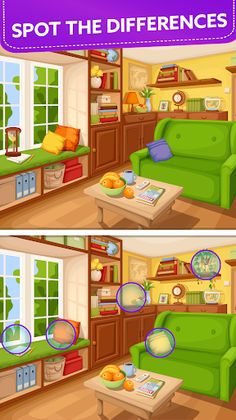 Spot 5 Differences: Find them! - Screenshot 1