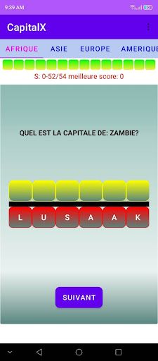 World's capitals - Screenshot 1